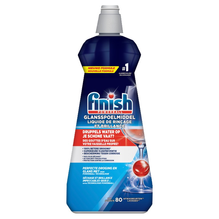 Finish Glansspoelmiddel Regular - Tot 80 wasbeurten - 400ml