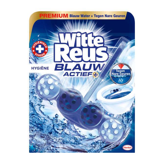 Witte Reus Toiletblok blauw actief hygi&amp;euml;ne