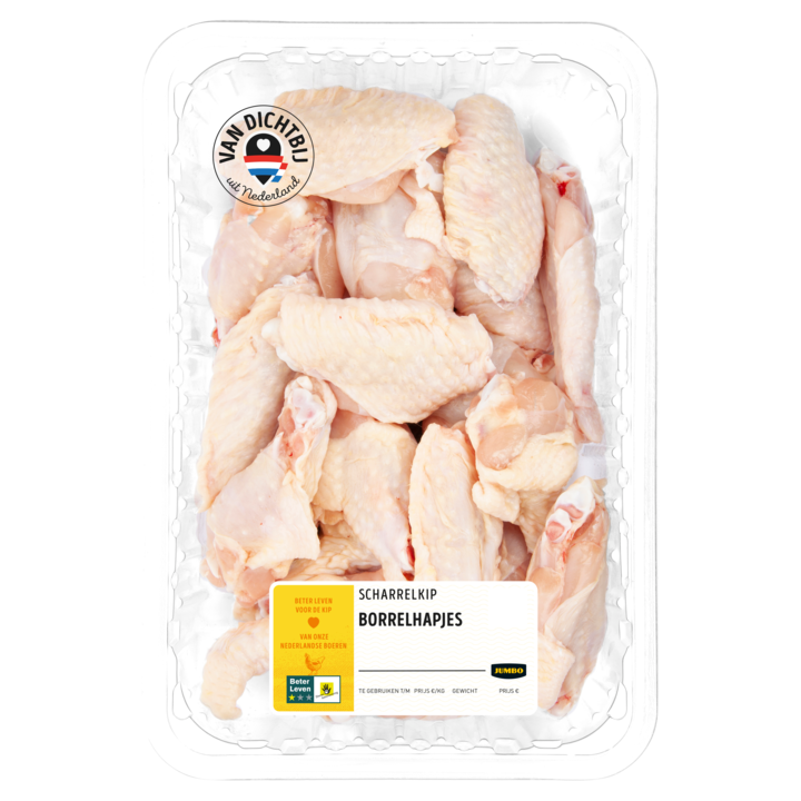 Jumbo Scharrelkip Borrelhapjes 750g