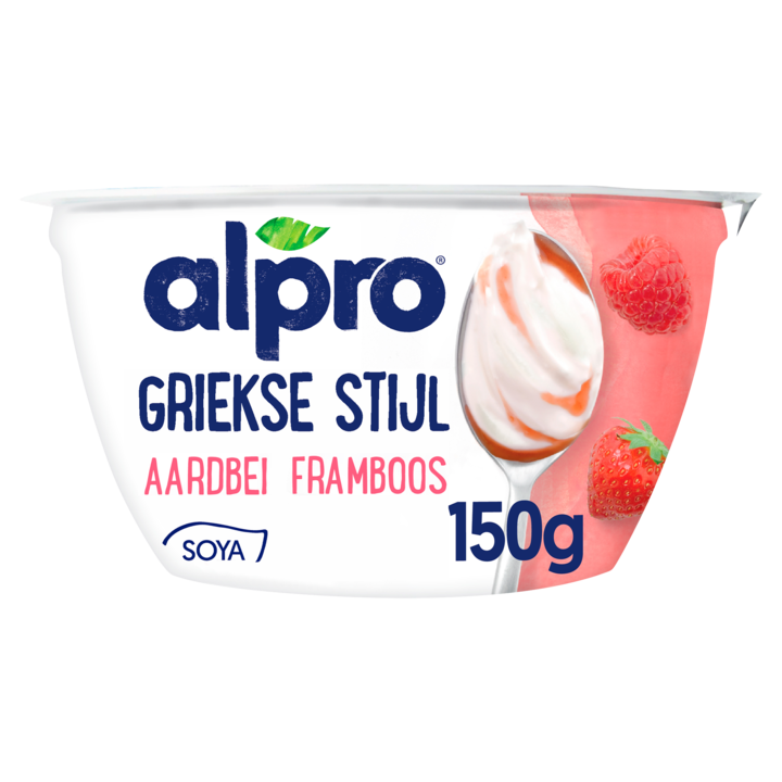Alpro Greek Style Strawberry Raspberry 150g
