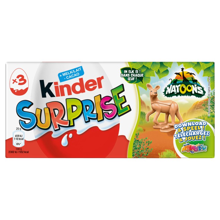 Kinder Surprise 3 x 20g