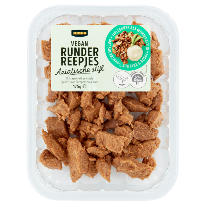 Jumbo Vegan Runder Reepjes 175g