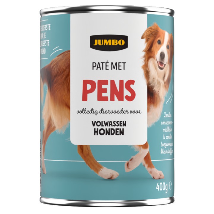 Jumbo Pat&amp;eacute; met Rund Senior 400g