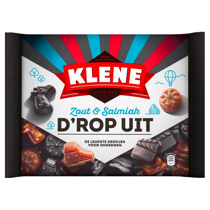 Klene Drop Uit Zout 1 x 400g