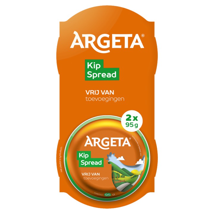 Argeta Kip Spread 2 x 95g