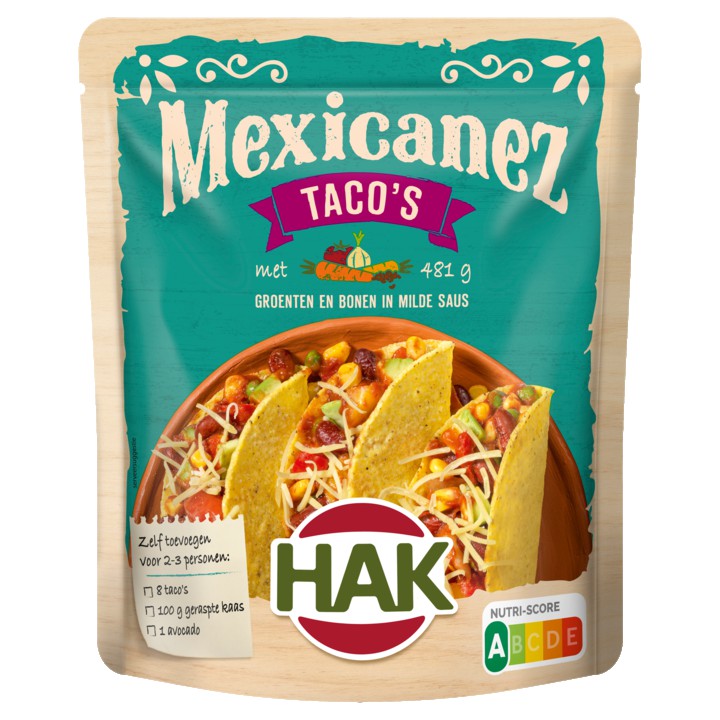 Hak Mexicanez Taco&amp;#x27;s 550g