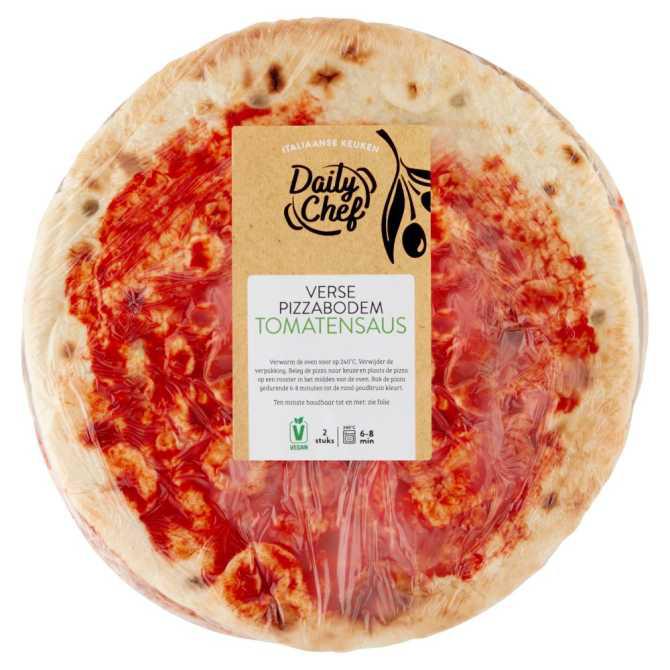 Daily Chef Verse pizza bodem saus duo