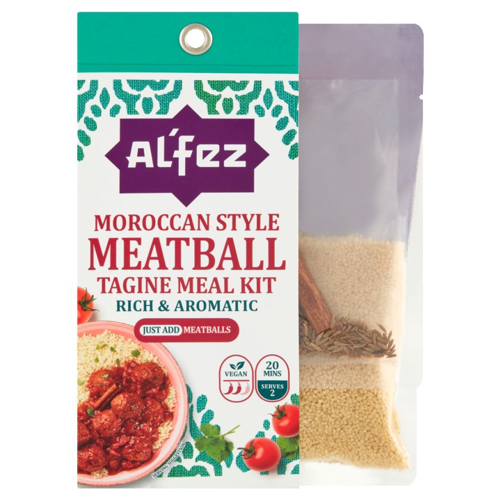 Al&amp;#x27;Fez Moroccan Style Meatball Tagine Meal Kit 370g