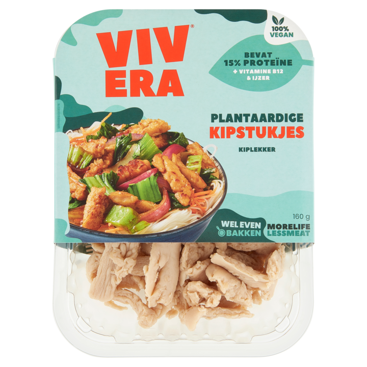 Vivera Plantaardige Kipstukjes 160g