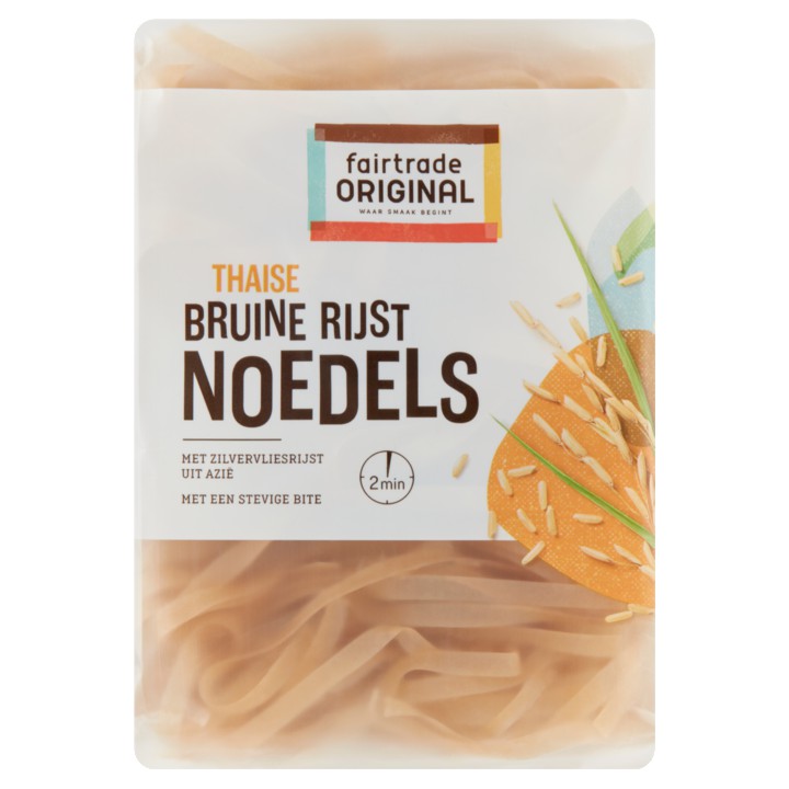 Fairtrade Original Thaise Bruine Rijstnoedels 225g