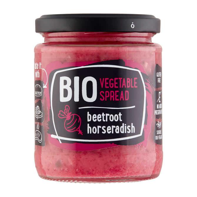 Bio Vegetable spread beetroot horseradish | Nederland Life Bio Vegetable spread beetroot horseradish