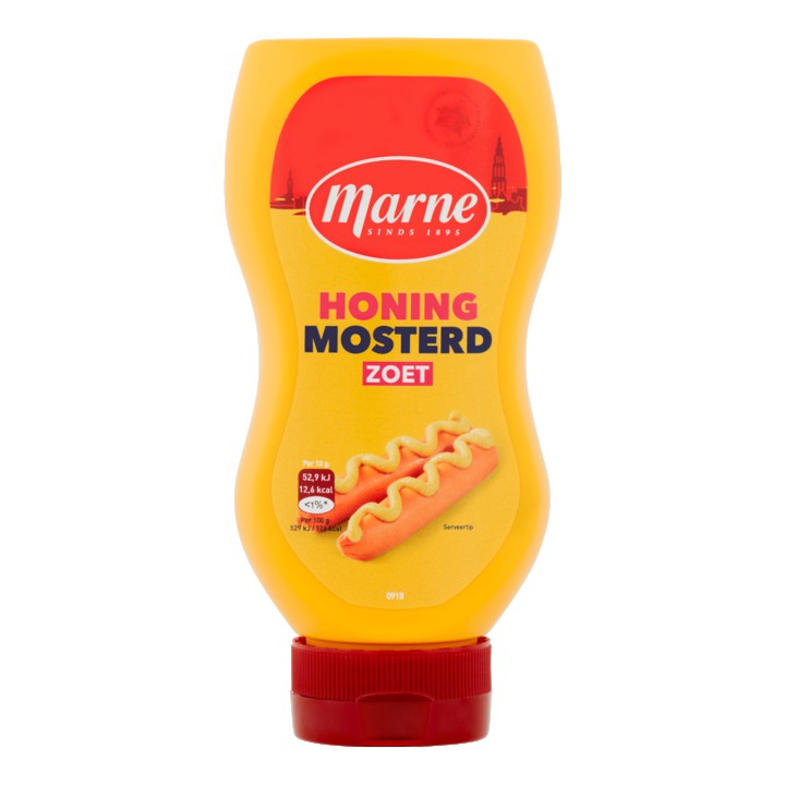 Marne Honing Mosterd Zoet 225g