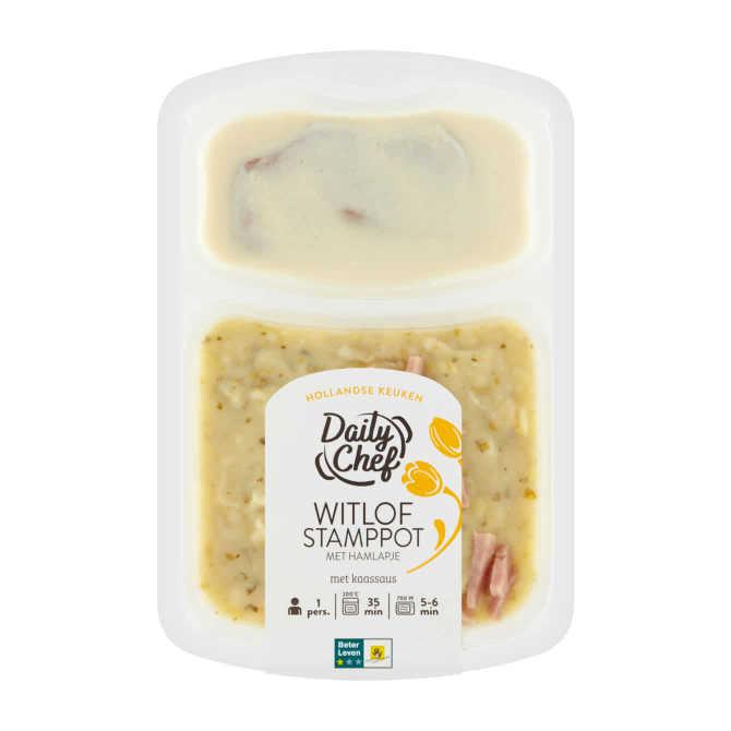 Daily Chef Witlof stamppot ham/kaas