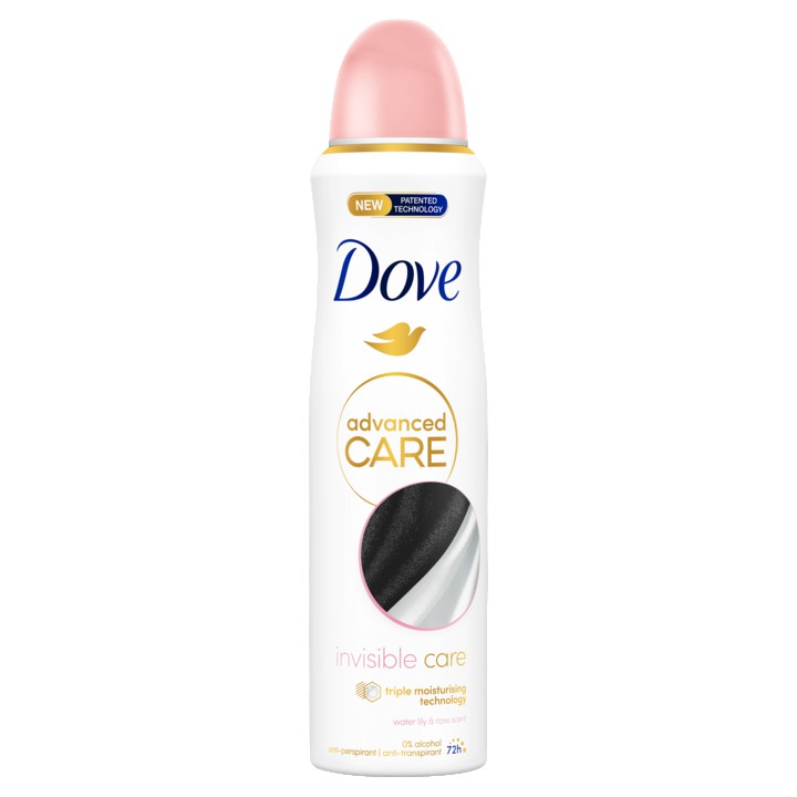 Dove Advanced Care Anti-Transpirant Invisible Care 150ml