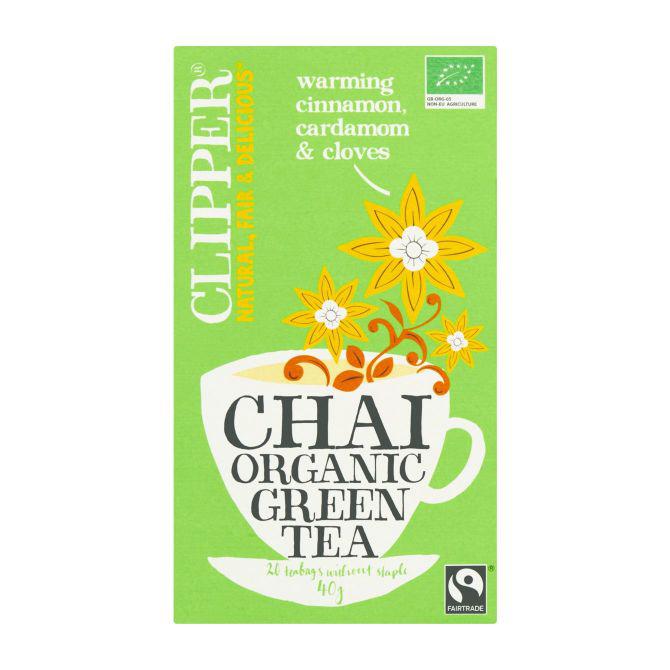 Clipper Chai organic green tea biologisch