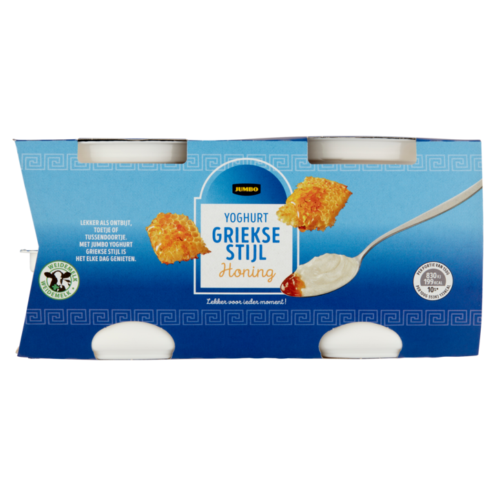 Jumbo Yoghurt Griekse Stijl Honing 4 x 150g