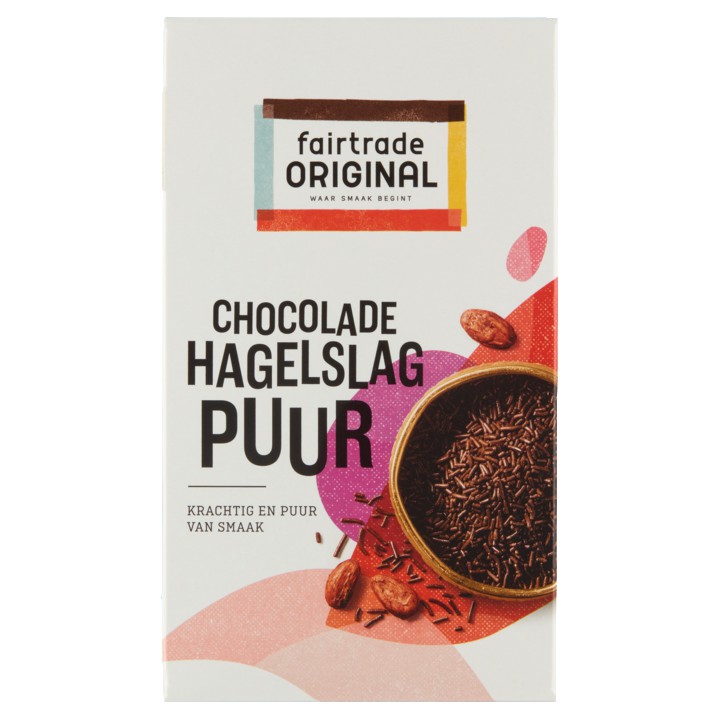 Fairtrade Original Chocolade Hagelslag Puur 380g