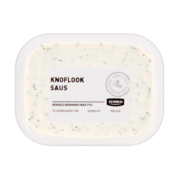 Jumbo Knoflooksaus 150g