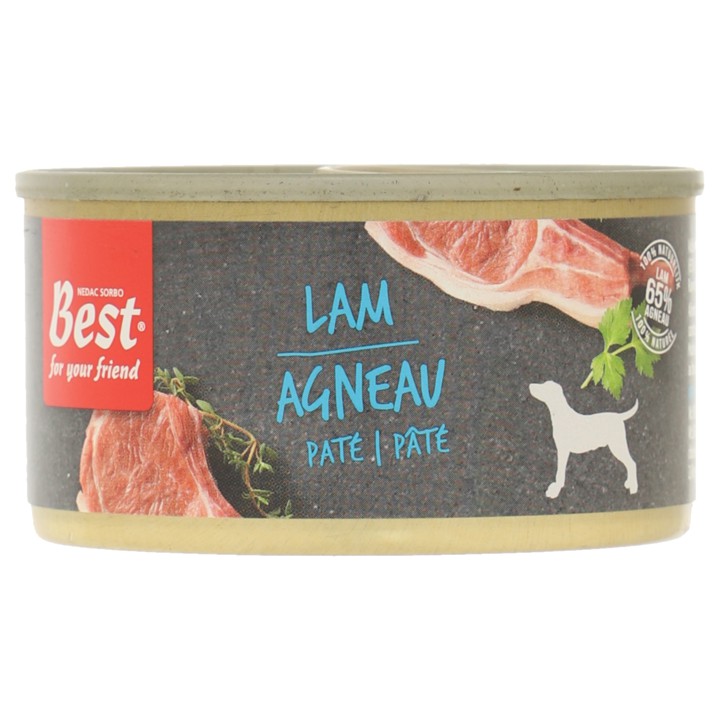 Best For Your Friend Maaltijd met Lam voor honden (95 gram)