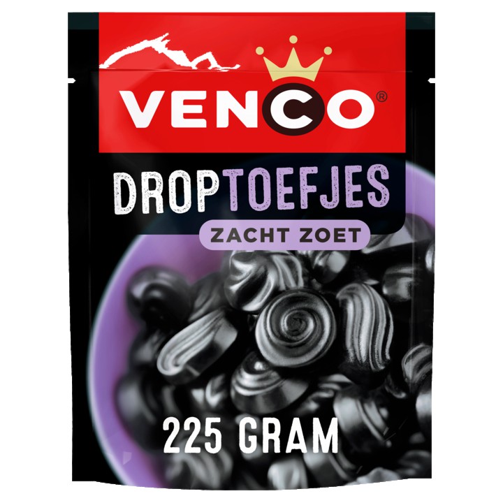 Venco Droptoefjes 225g