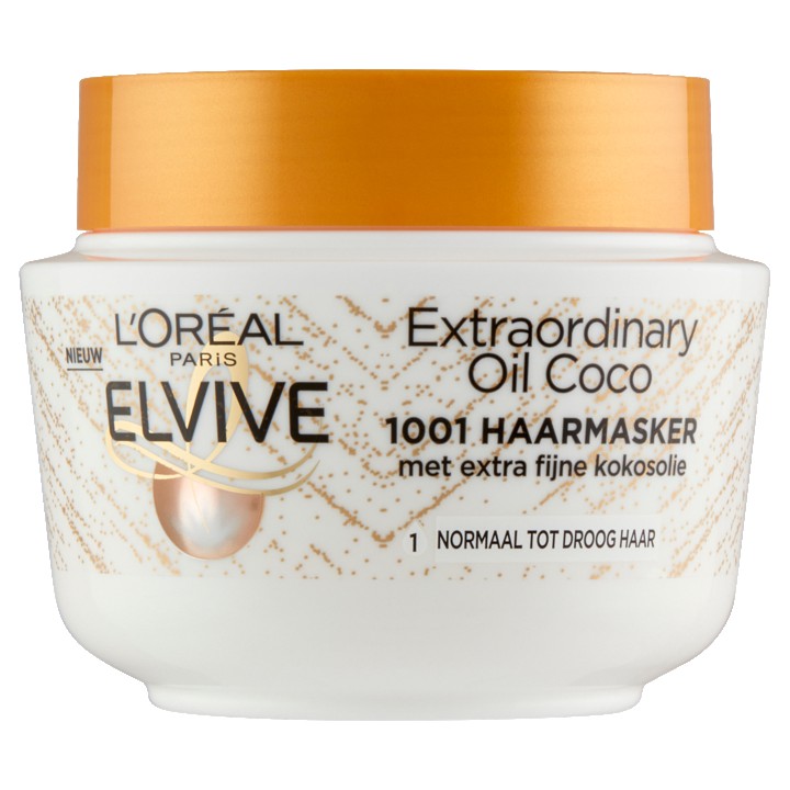 L&amp;#x27;Or&amp;eacute;al Paris Elvive Extraordinary Oil Coco 1001 Haarmasker 300ml