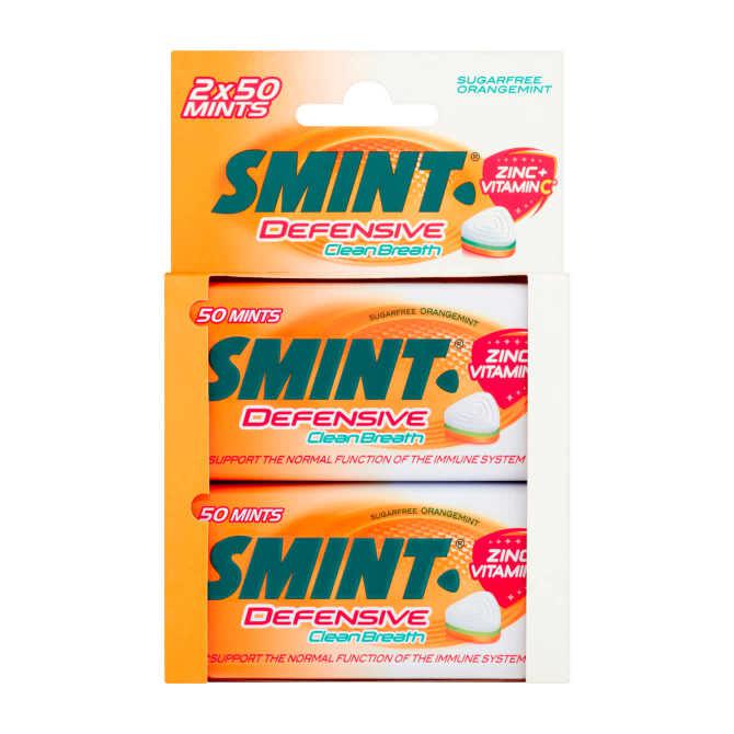 Smint Defensive Clean Breath Sugarfree orangemint