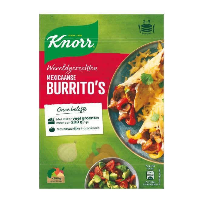 Knorr Wereldgerechten burritos