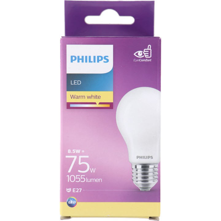 Philips Led Bulb 75W E27 box