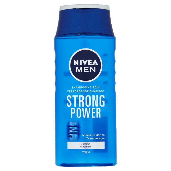 Nivea Men Verzorgende Shampoo Strong Power 250ml | Nederland Life Nivea Men Verzorgende Shampoo Strong Power 250ml