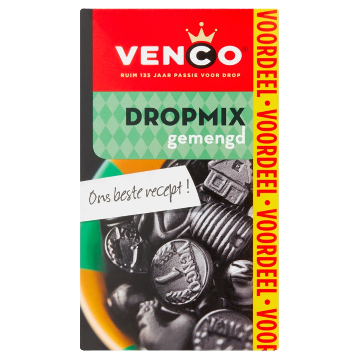 Venco Dropmix Gemengd Drop 475g