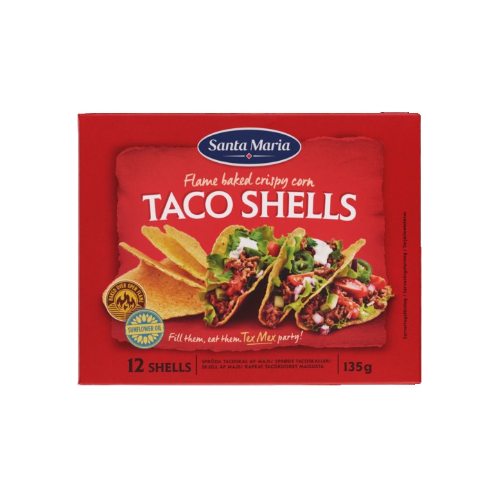 Santa Maria Taco Schelpen 12 Stuks 135g