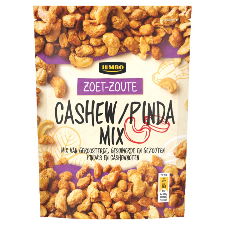 Jumbo Cashew/Pinda Mix 200g