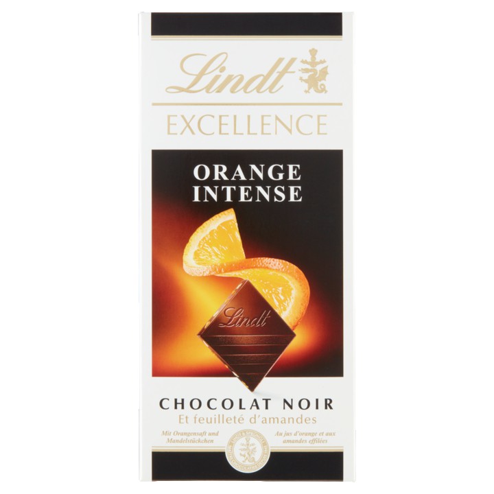 Lindt Excellence Orange Intense 100g