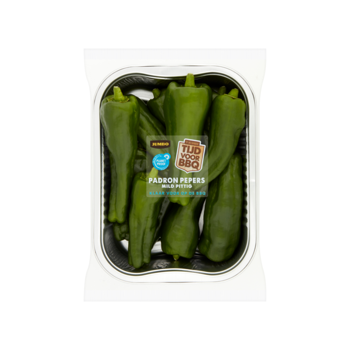 Jumbo Padron Pepers Mild Pittig 200g