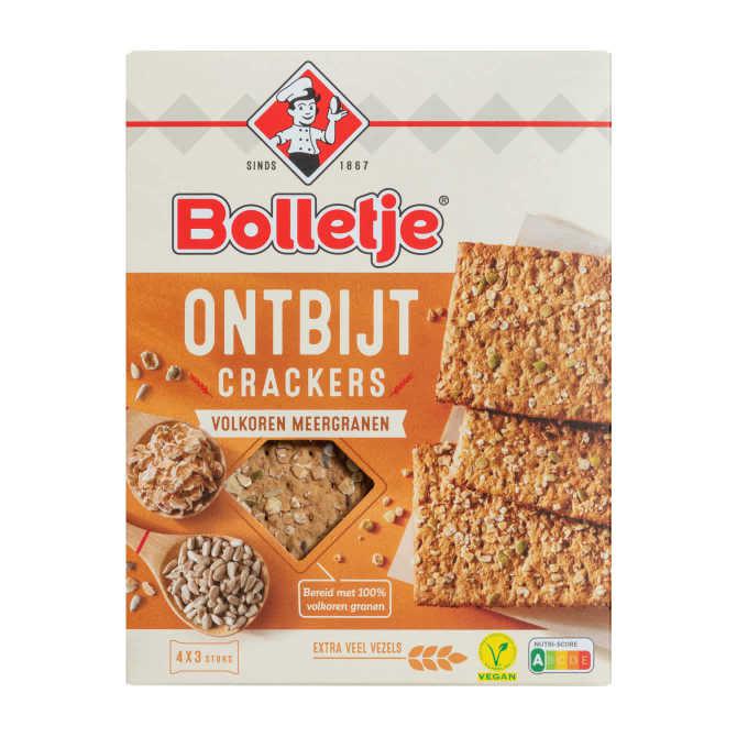 Bolletje Ontbijt crackers volkoren meergranen