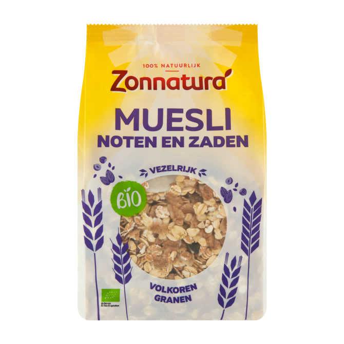 Zonnatura Muesli noten en zaden bio