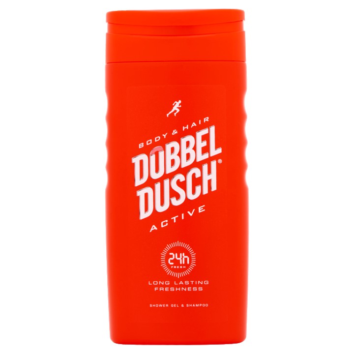 Dobbel Dusch Active Shower Gel &amp;amp; Shampoo 250ml