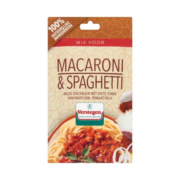 Verstegen Mix voor Macaroni &amp;amp; Spaghetti 35g