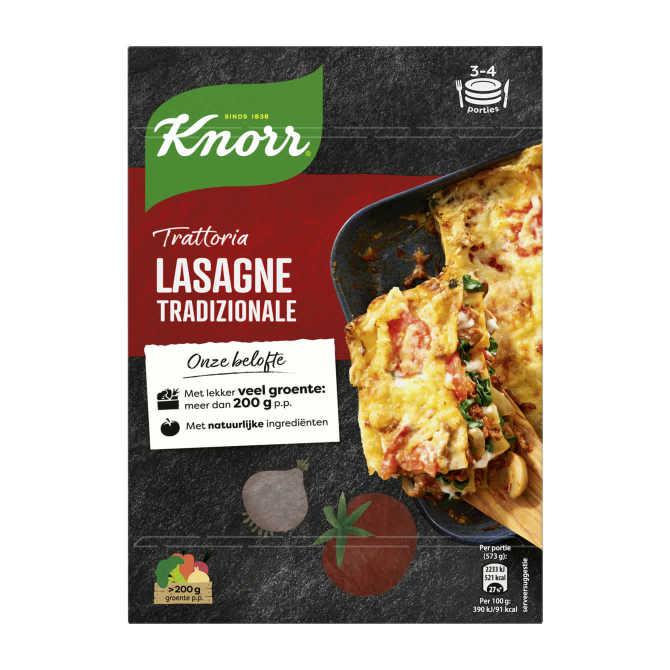 Knorr Wereldgerechten trattoria lasagne tradizionale