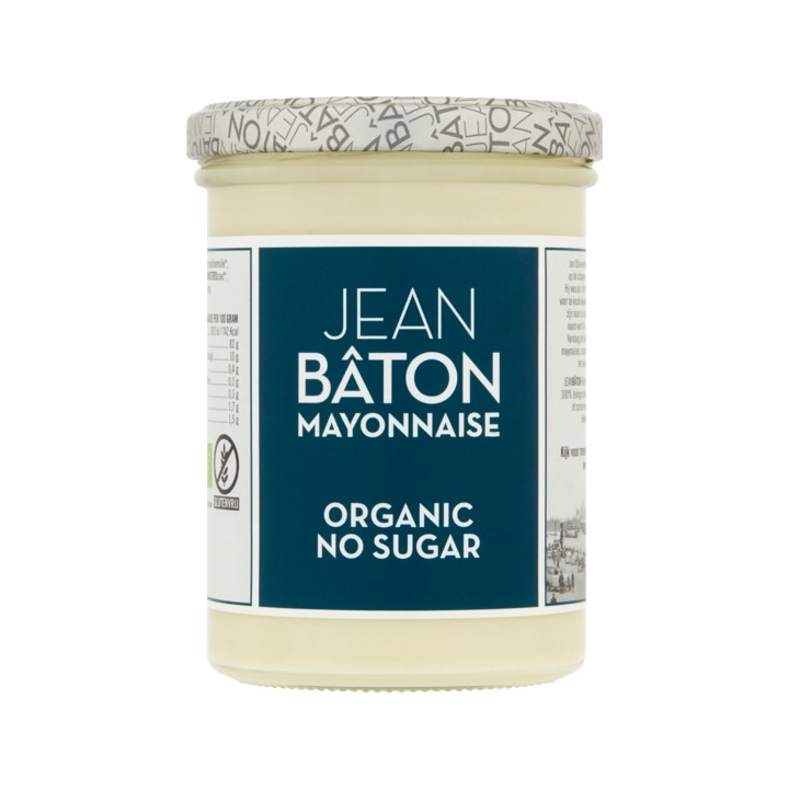 Jean B&amp;acirc;ton Mayonnaise Organic No Sugar 385ml