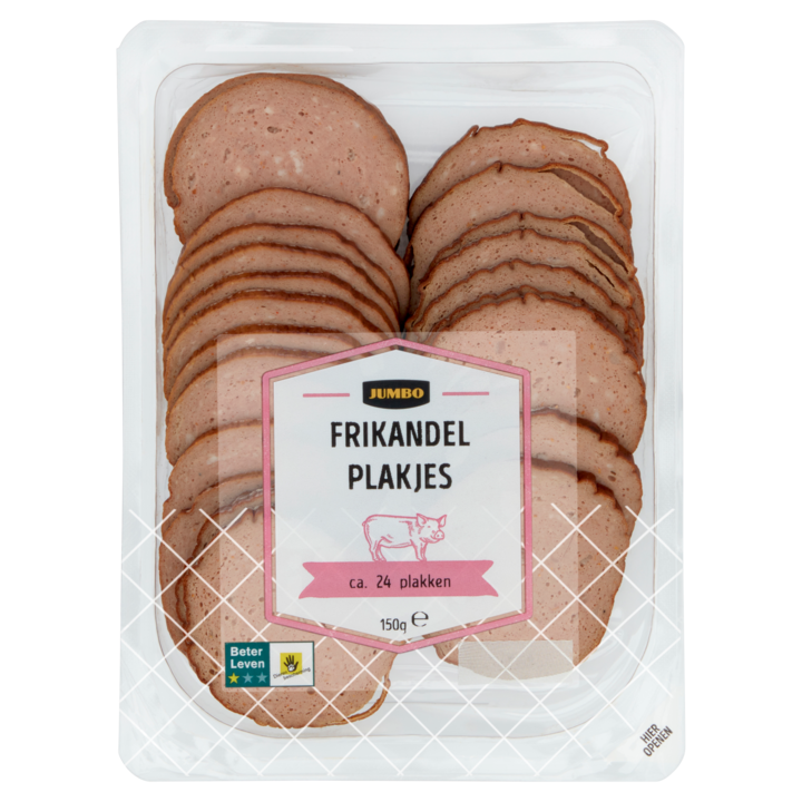 Jumbo Frikandel Plakjes 150g