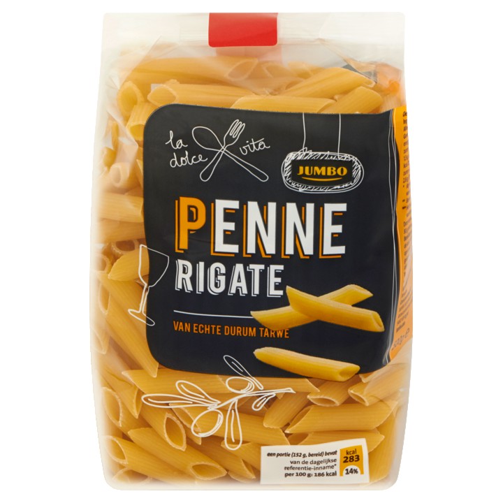 Jumbo Penne Rigate 500g