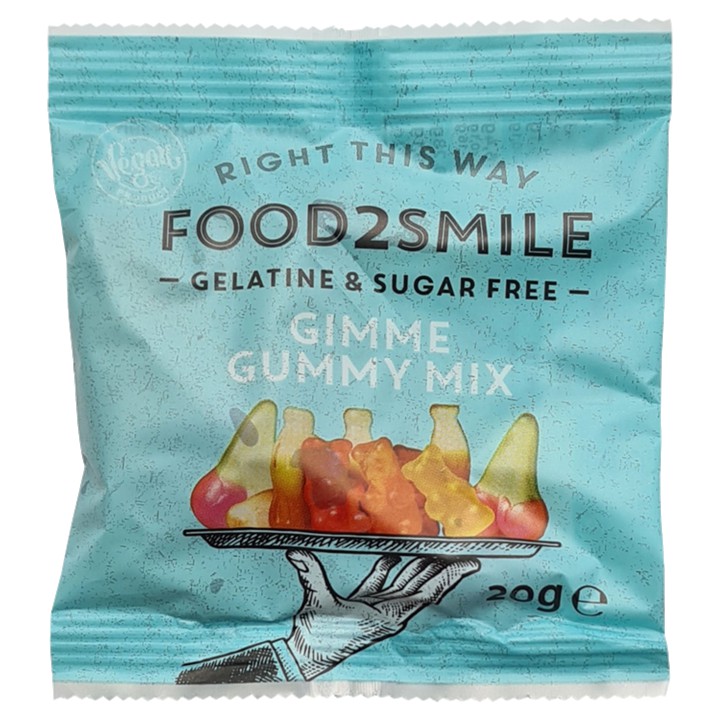 Food2Smile Gimme Gummy Mix Minizakjes 1 x 20g