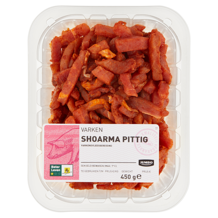 Jumbo Shoarma Pittig 450g