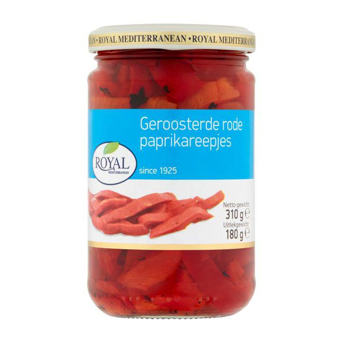 Royal Geroosterde paprika strips