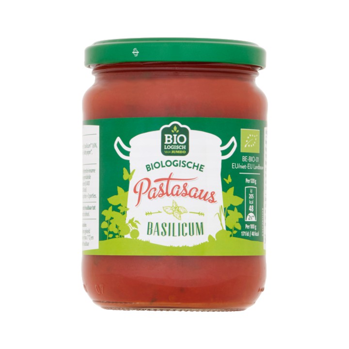 Jumbo Pastasaus Basilicum Biologisch 340g