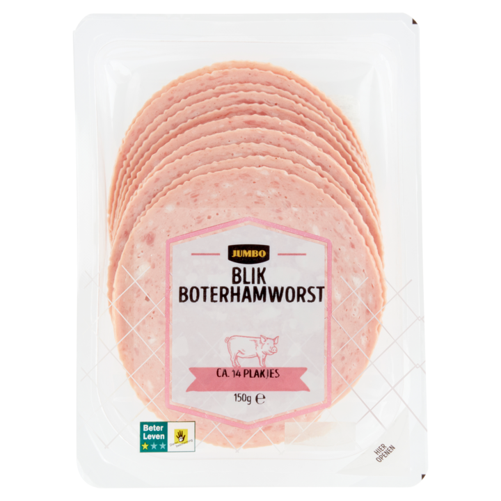 Jumbo Blik Boterhamworst 150g