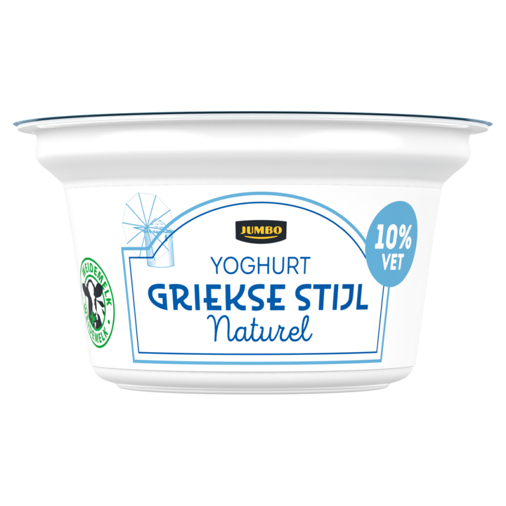 Jumbo Yoghurt Griekse Stijl Naturel 10% Vet 150g