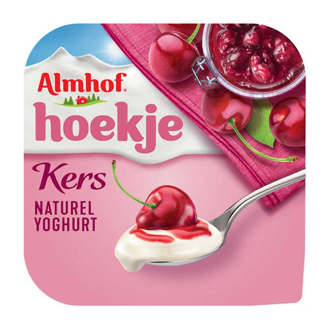 Almhof Hoekje kers naturel yoghurt