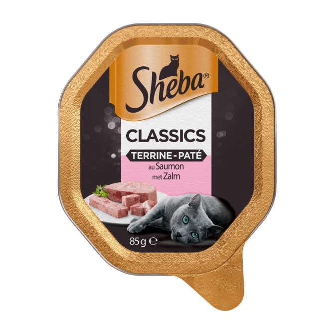 Sheba Classic pat&amp;eacute; met zalm